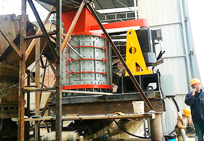 NewRoads Coal Gangue Crushing Production Line In Inner Mongolia