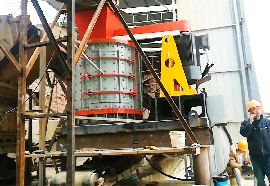 NewRoads Coal Gangue Crushing Production Line In Inner Mongolia