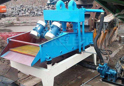 The Washing Production Line of Peru Customer's High-quality Mechanical Sand Project Has Been Put Into Operation