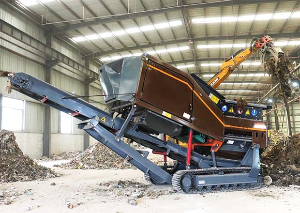 Heavy-Duty Wood Shredder