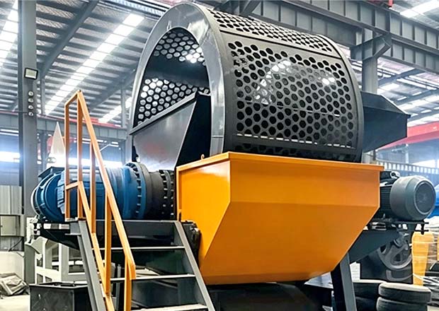 Heavy-Duty Rubber Shredder
