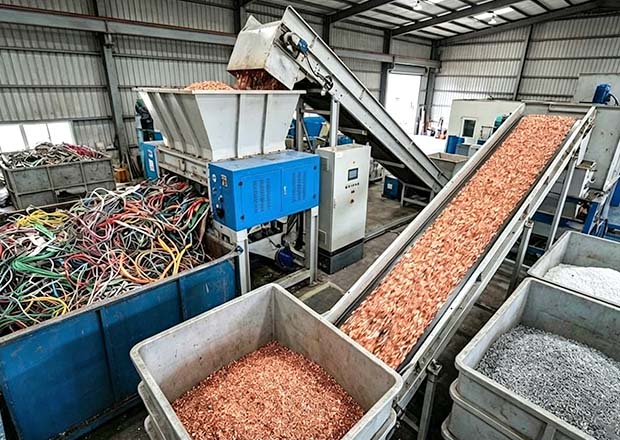 Heavy-Duty Cable Shredder