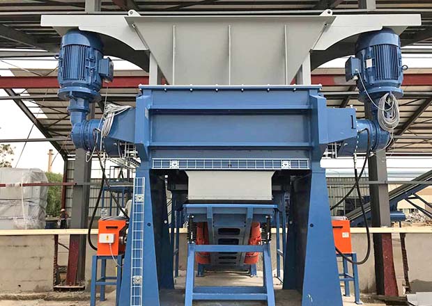Heavy-Duty Tire Shredder