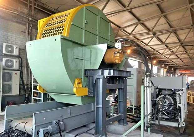 Heavy-Duty Rubber Shredder