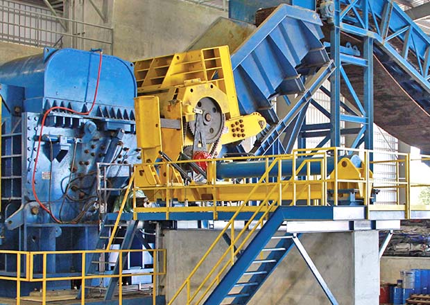 Heavy-Duty Metal Shredder